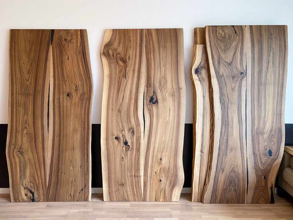 Comparaison des essences de bois pour meuble Hi-Fi : chêne massif français vs noyer